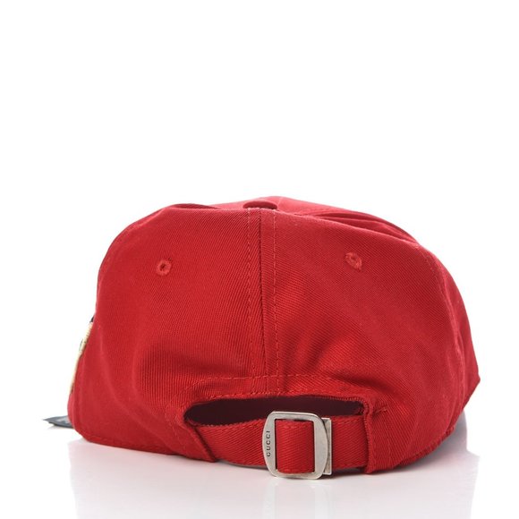 Gucci Baseball Cap w/ Ny Yankees™ Patch Bright Red main image 5